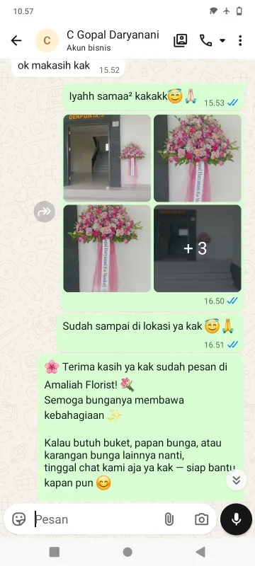 Pengiriman Karangan Bunga Pamongan Guntur